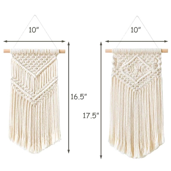 Bohemian/Indie Macrame Braided Banners/Wall Decor - Picture 5 of 8